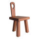 Low stool with backrest Belgium 1970s