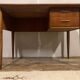 Scandinavian teak desk from the 1960s, length 110 cm