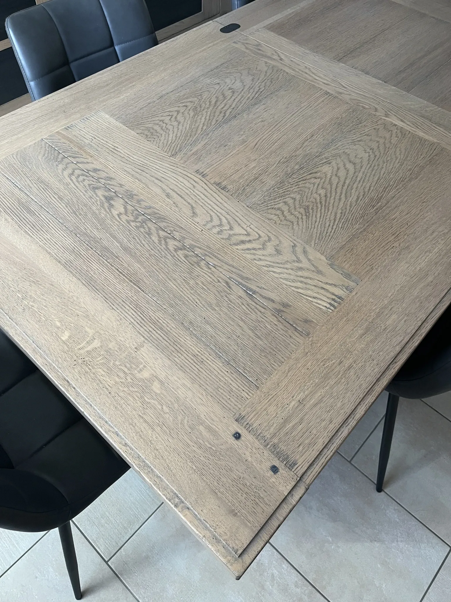 Dining table and chairs