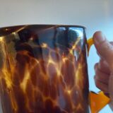 Blown glass carafe from the 60s