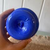 Aiguiere opaline bleu Turquie XIXEME