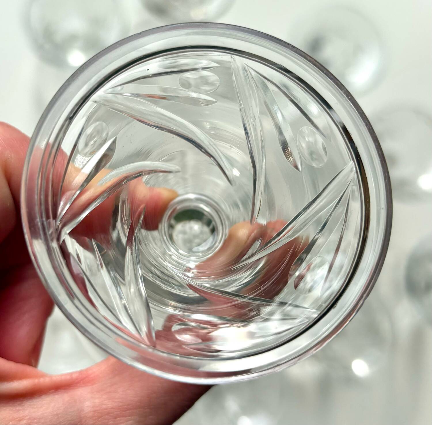 Verres Saint Louis Crystal modèle Cluny