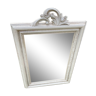 Miroir bois gris mastic