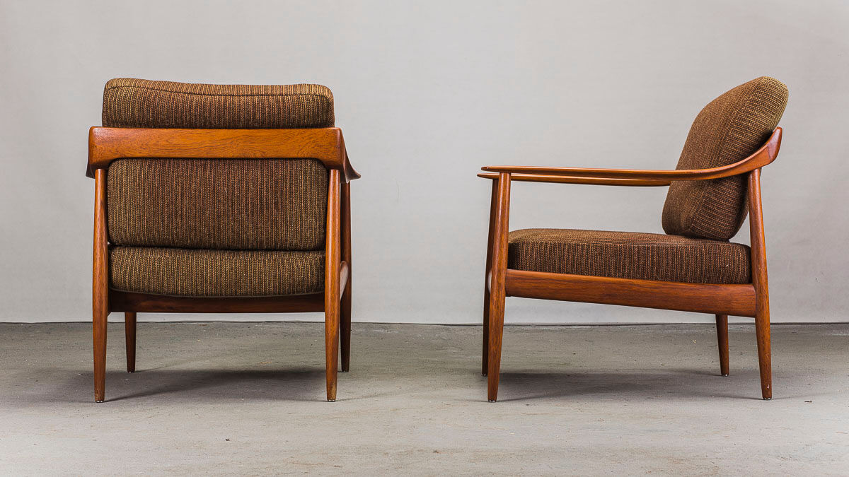 Danish teak living room set by Walter Knoll, 1960s