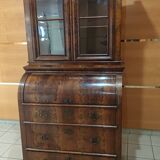 Victorian mahogany bookcase desk circa 1820