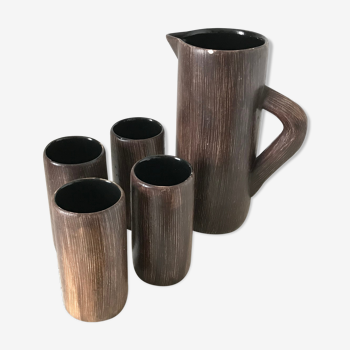 Pichet et mugs