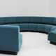 Vintage large modular round sofa by Don Chadwick for Herman Miller
