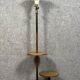 According to Mazda: Art Deco period mahogany floor lamp circa 1930