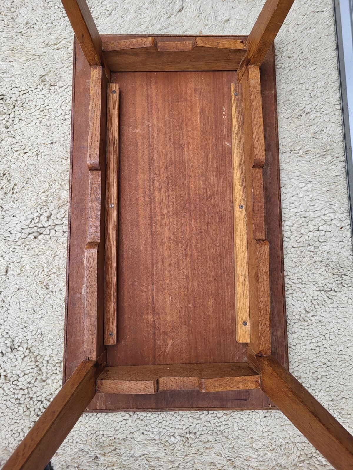 Table basse portique reconstruction 1950