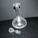 Baccarat tortoiseshell cut crystal carafe H29cm