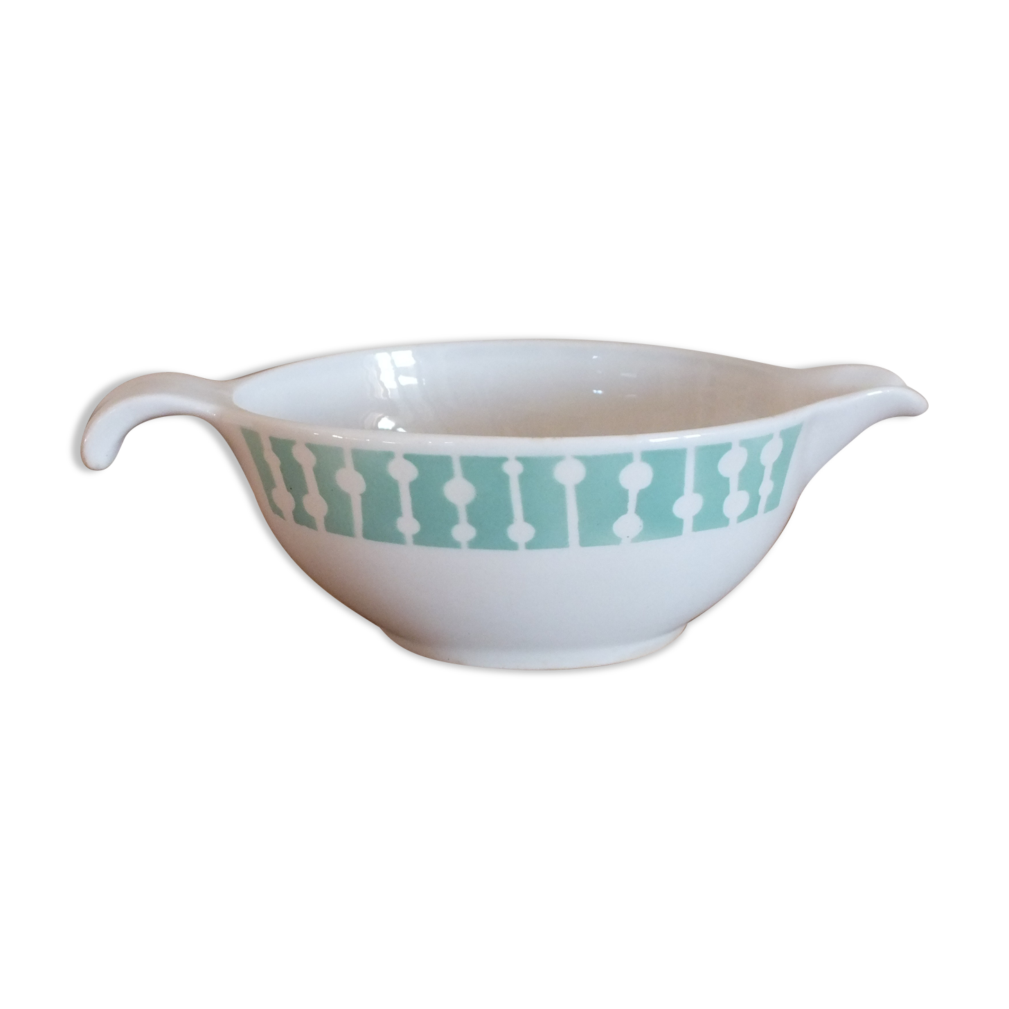 Saucière Vintage 50s Digoin and Sarreguemines service Domrémy