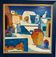 "Tableau 'Greek island of Mykonos' by Ghislaine Caprin"
