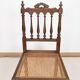 Chaises cannées, style Louis XIII