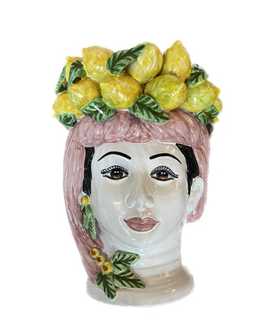 Siciline limoni vase for women, large pink