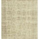Handwoven antique anatolian beige carpet 200 cm x 284 cm