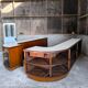 Set of 2 shop counters 1950