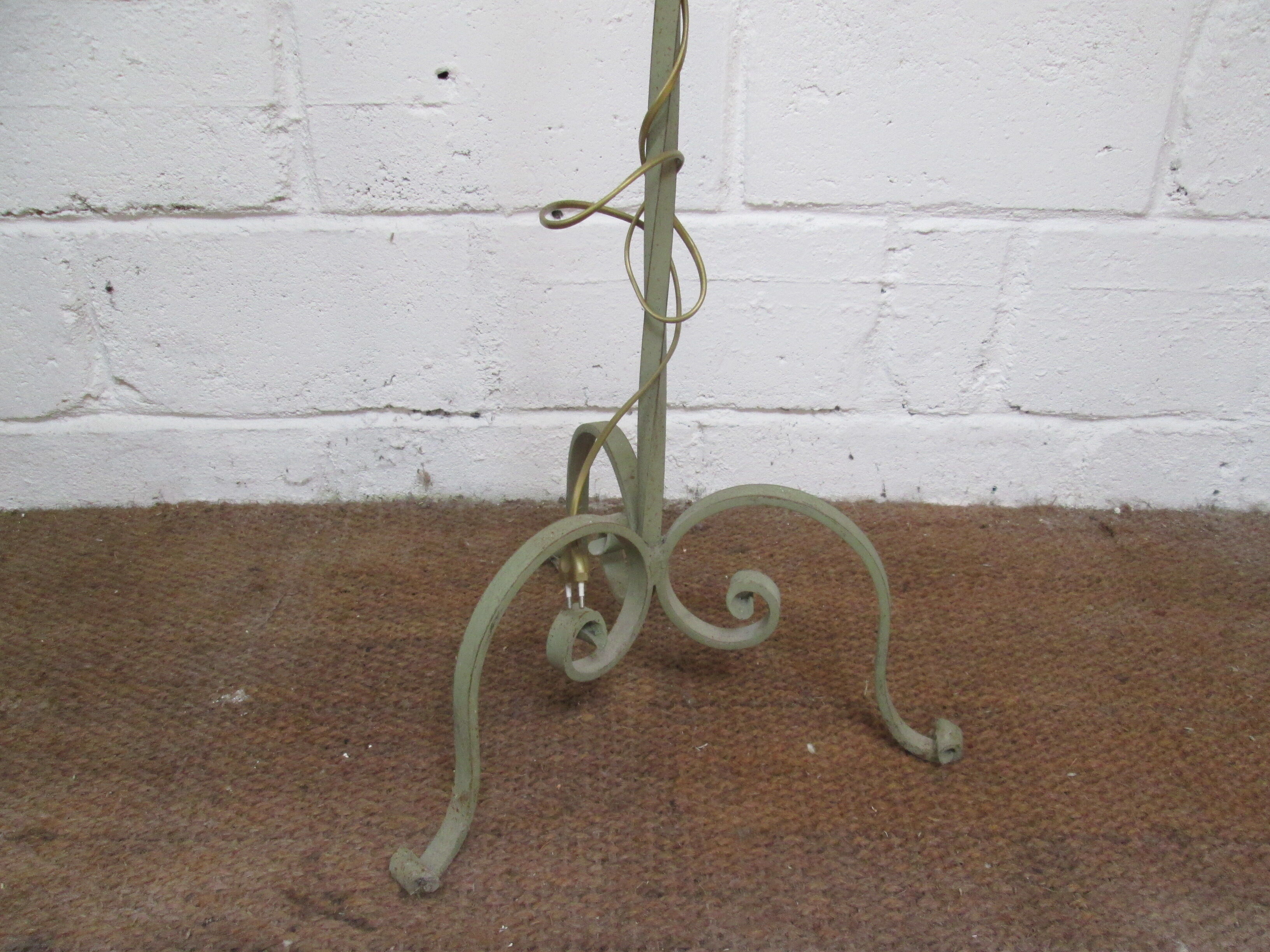 Lampadaire fer forgé