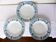 3 vintage deep plates CM&C model Massena 220624