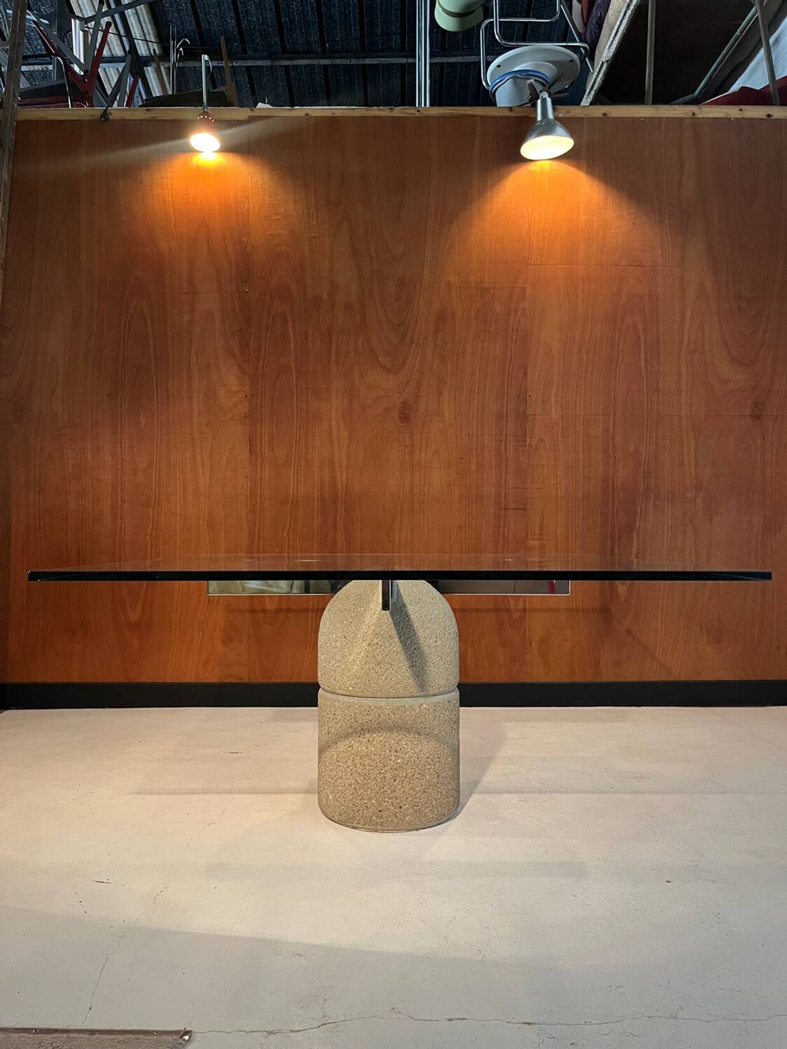 Large Paracarro table, design by G. Offredi for Saporiti 🇮🇹 no