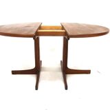 Teak dining table, Karl Erik Ekselius, JOC, Vetlanda, Sweden, 1960s