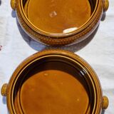 Gien service 2 dishes + 6 bowls