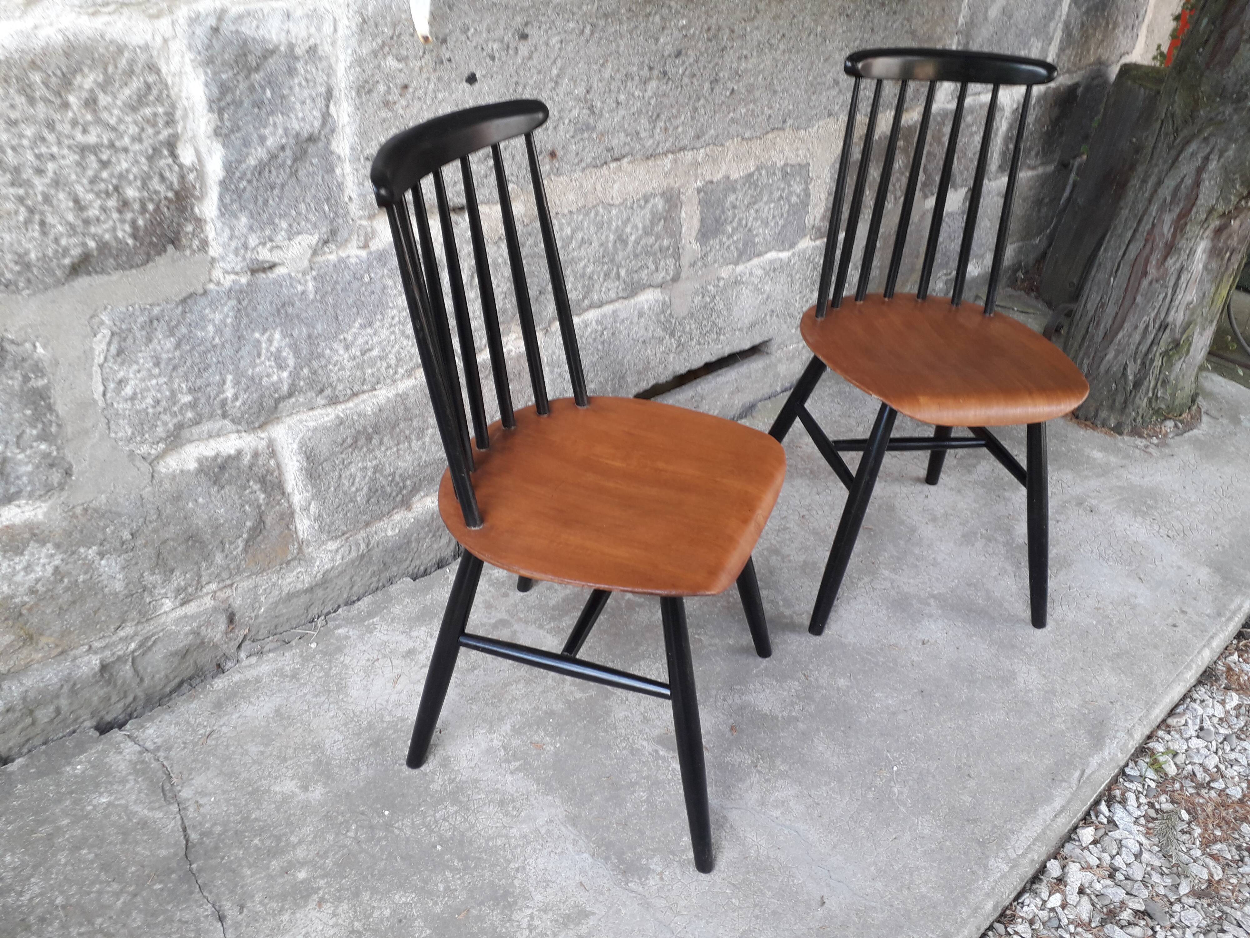 Pair of Fanett chairs by Ilmari Tapiovaara
