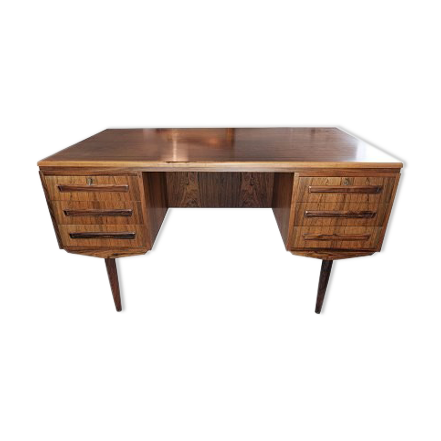 Bureau en palissandre années 1960