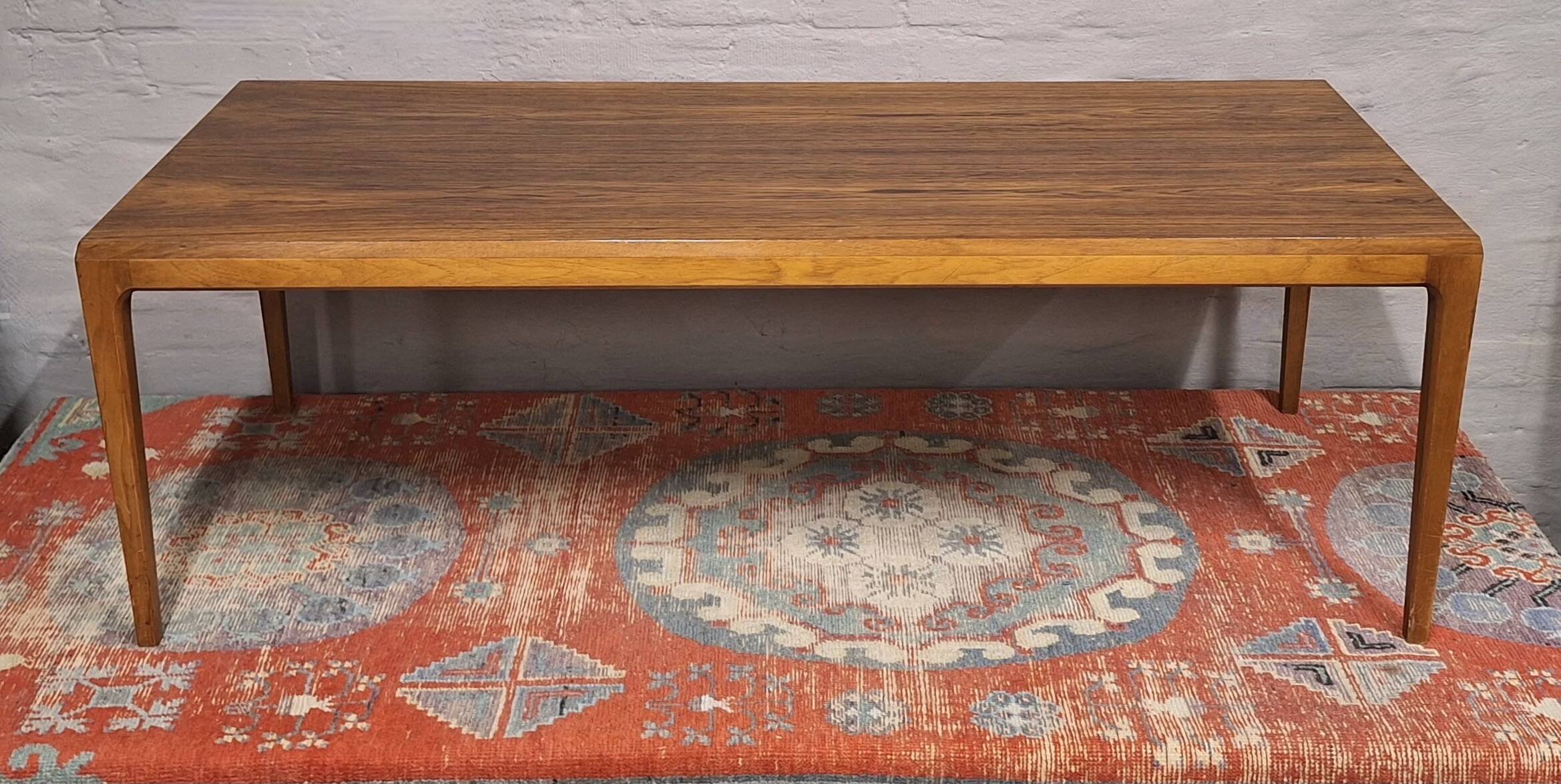 Rosewood coffee table by Johannes Andersen, Denmark 1960s