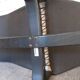 Scandinavian long chair design Ingmar und Knut Relling black leather 70s