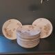 40s floral porcelain plate series