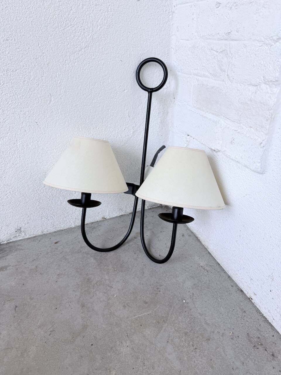 Applique double feux royère