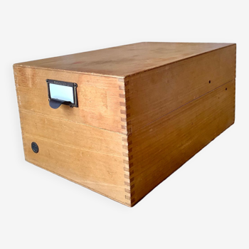 Boîte de rangement en bois Soennecken