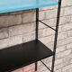 Etagere 1960 à 70, métal h60x48x17 trace usure nor