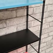 Shelf 1960 to 70, metal h60x48x17 traces of wear nor