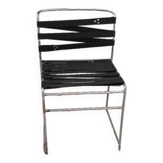 Designer metal chair