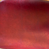 Pair of vintage armchairs in imitation leather from the 60s/70s