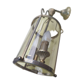 Lustre suspension cage 2 feux style Louis XVI