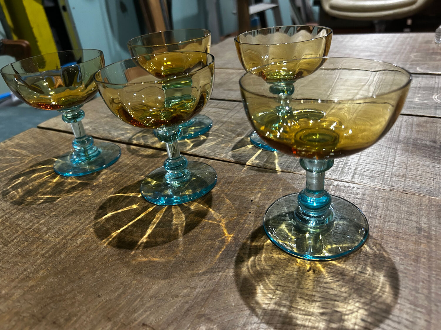 Coupes à champagne cristal George Sand