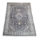 Grand tapis Nain bleu tufté main