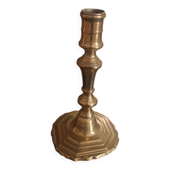 18th century gilded bronze candlestick