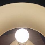 Table lamp in terracotta and fabric