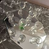 Lot old liquor glasses