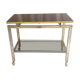 Console vintage plateau pivotant