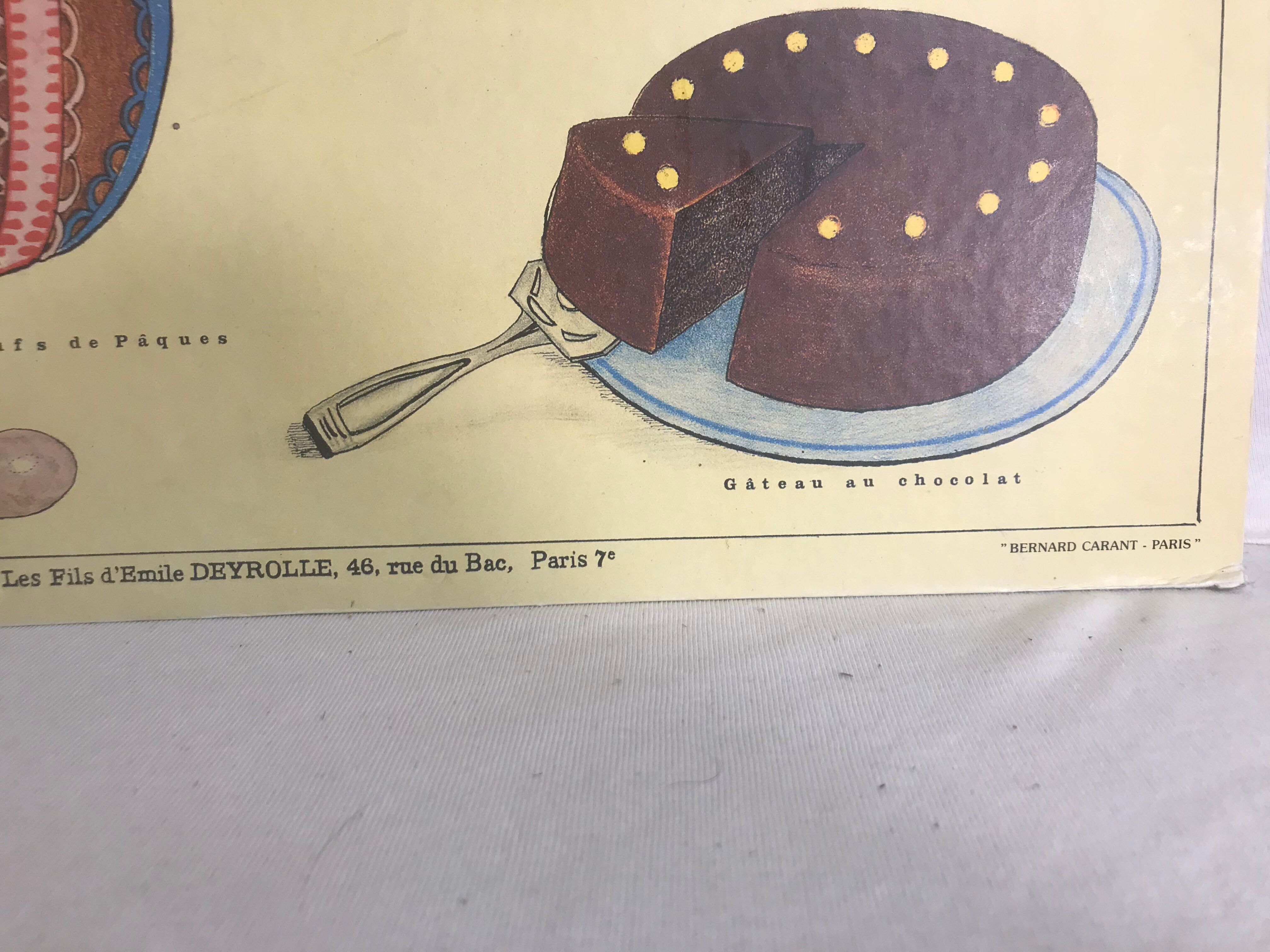 School poster by Bernard Carant - cocoa