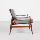 Midcentury Danish Spade Chair in teak by Finn Juhl for France & Søn 1960s