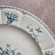 Large round earthenware dish Clairefontaine model Pompadour 33 cm