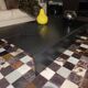 Design steel coffee table (contemporary style)