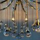 Chandelier vintage italien Gaetano Sciolari