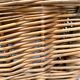 Vintage braid wicker basket for pets