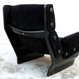 Osvaldo Borsani design, armchair ottoman Canada Tecno years 65